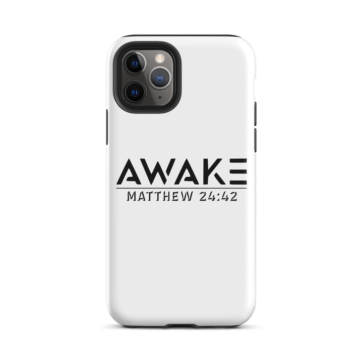 Christian Phone Case Awake White for iPhone® iPhone® Phone Cases Glossy iPhone 11 Pro 