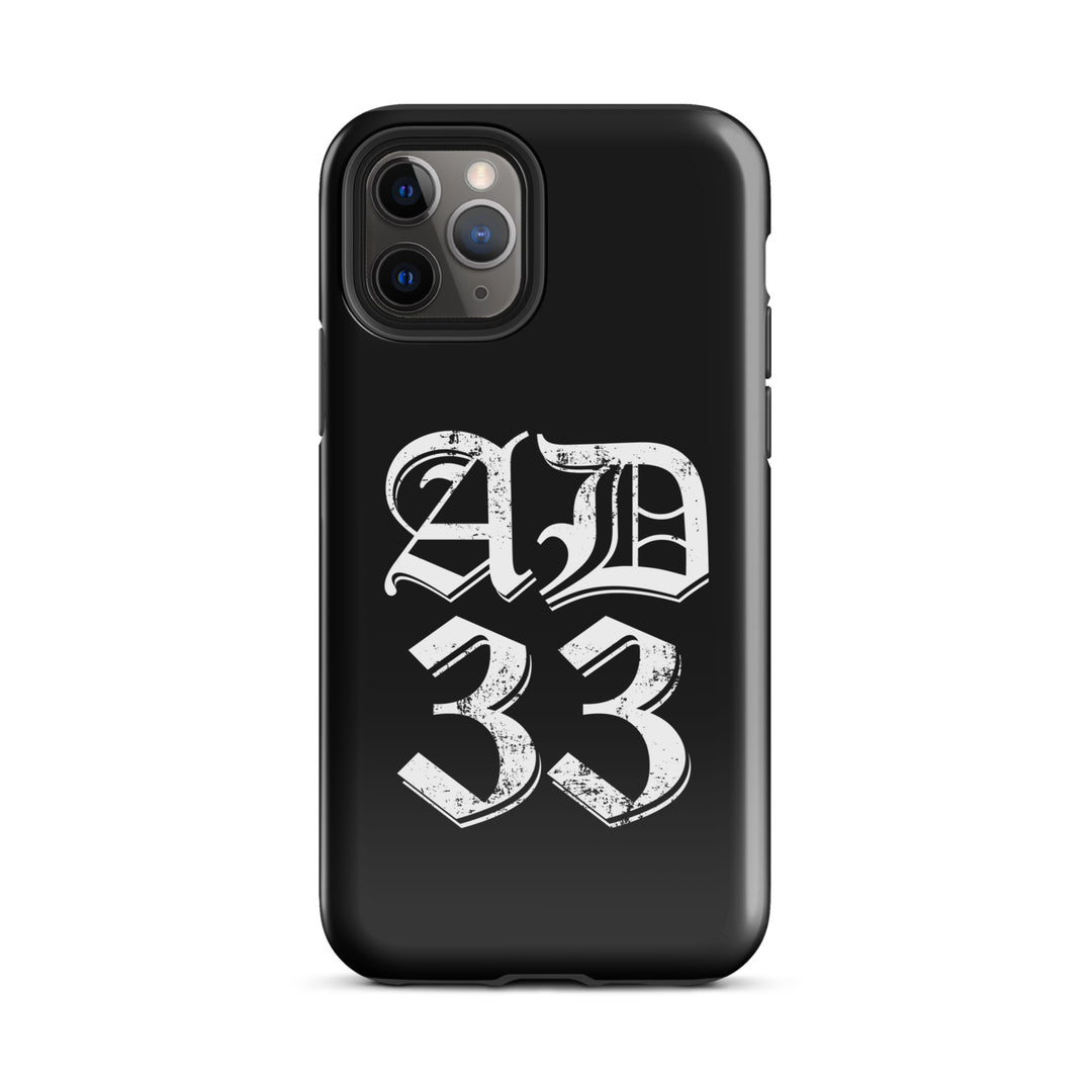 Christian Phone Case AD 33 Old English Black for iPhone® iPhone® Phone Cases Glossy iPhone 11 Pro 