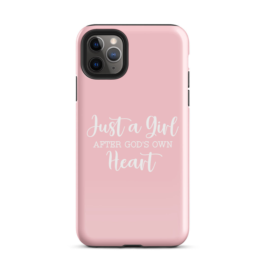 Christian Phone Case Girl After God's Heart for iPhone® iPhone® Phone Cases Glossy iPhone 11 Pro Max 