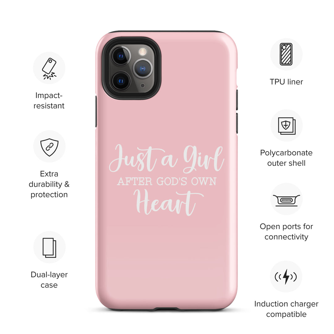 Christian Phone Case Girl After God's Heart for iPhone® iPhone® Phone Cases   