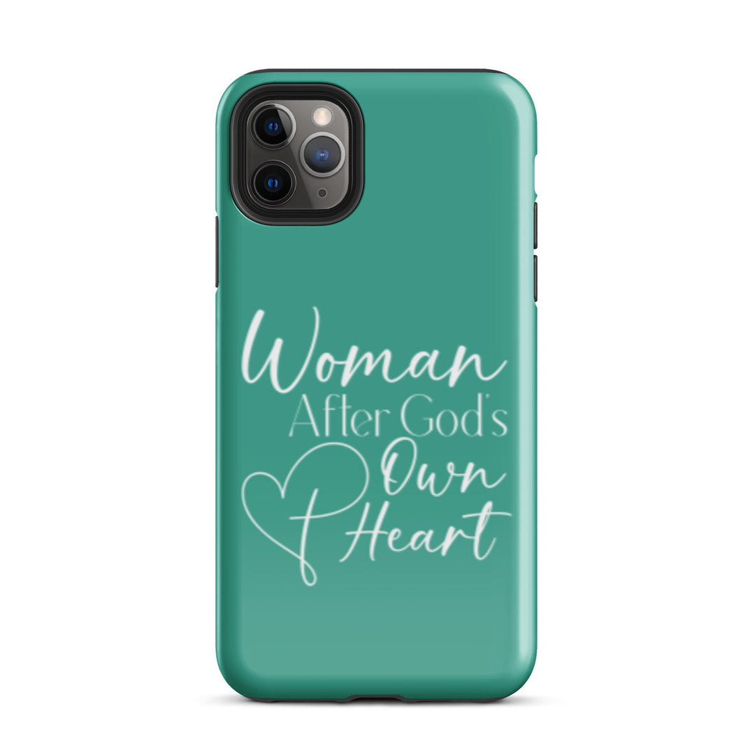 Christian Phone Case Woman After God's Heart for iPhone® iPhone® Phone Cases Glossy iPhone 11 Pro Max 