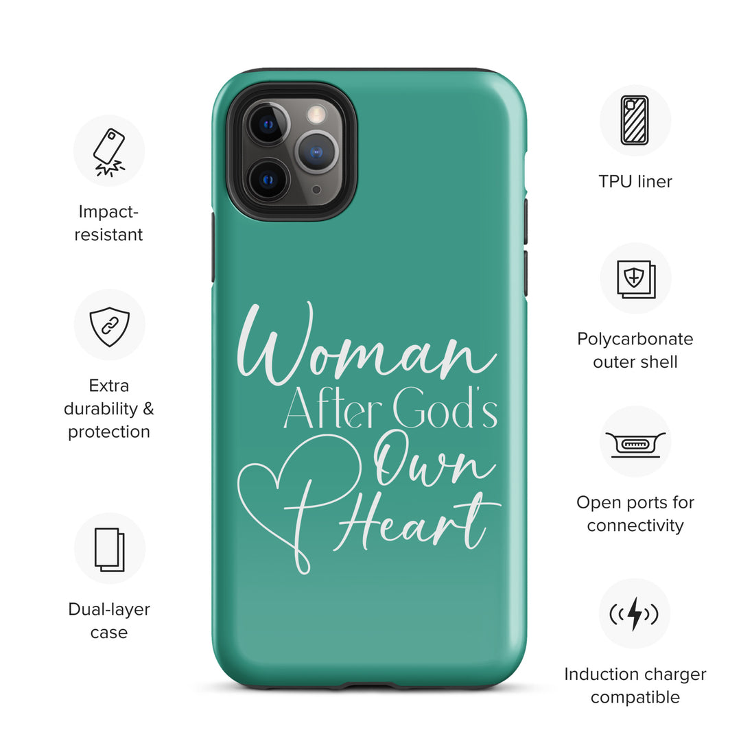 Christian Phone Case Woman After God's Heart for iPhone® iPhone® Phone Cases   