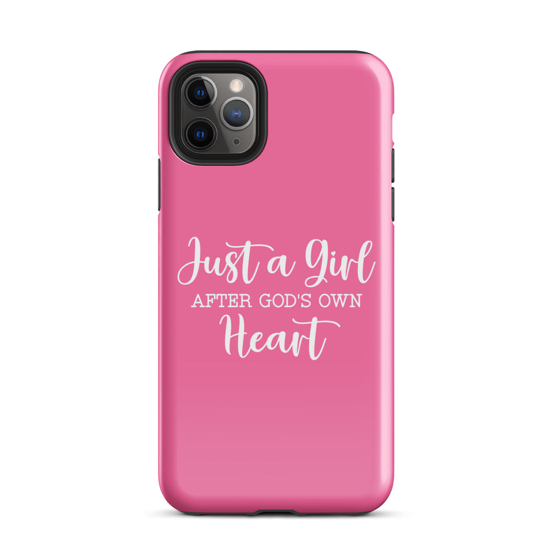 Christian Phone Case Girl After God's Heart for iPhone® iPhone® Phone Cases Glossy iPhone 11 Pro Max 