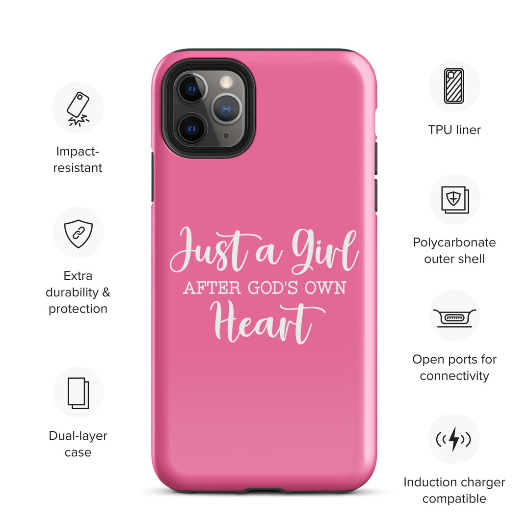 Christian Phone Case Girl After God's Heart for iPhone® iPhone® Phone Cases   