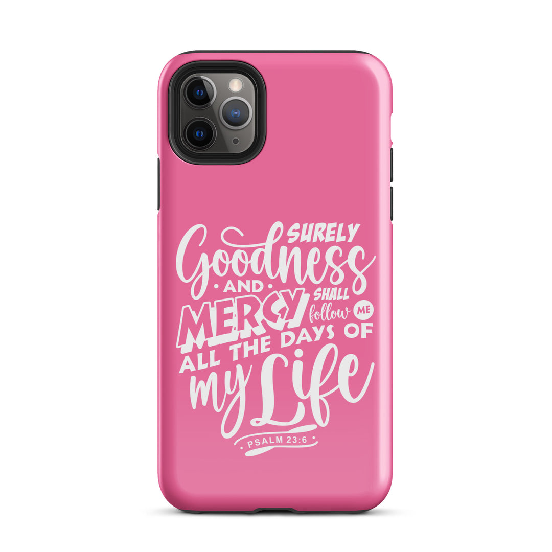 Christian Phone Case Goodness and Mercy for iPhone® iPhone® Phone Cases Glossy iPhone 11 Pro Max 