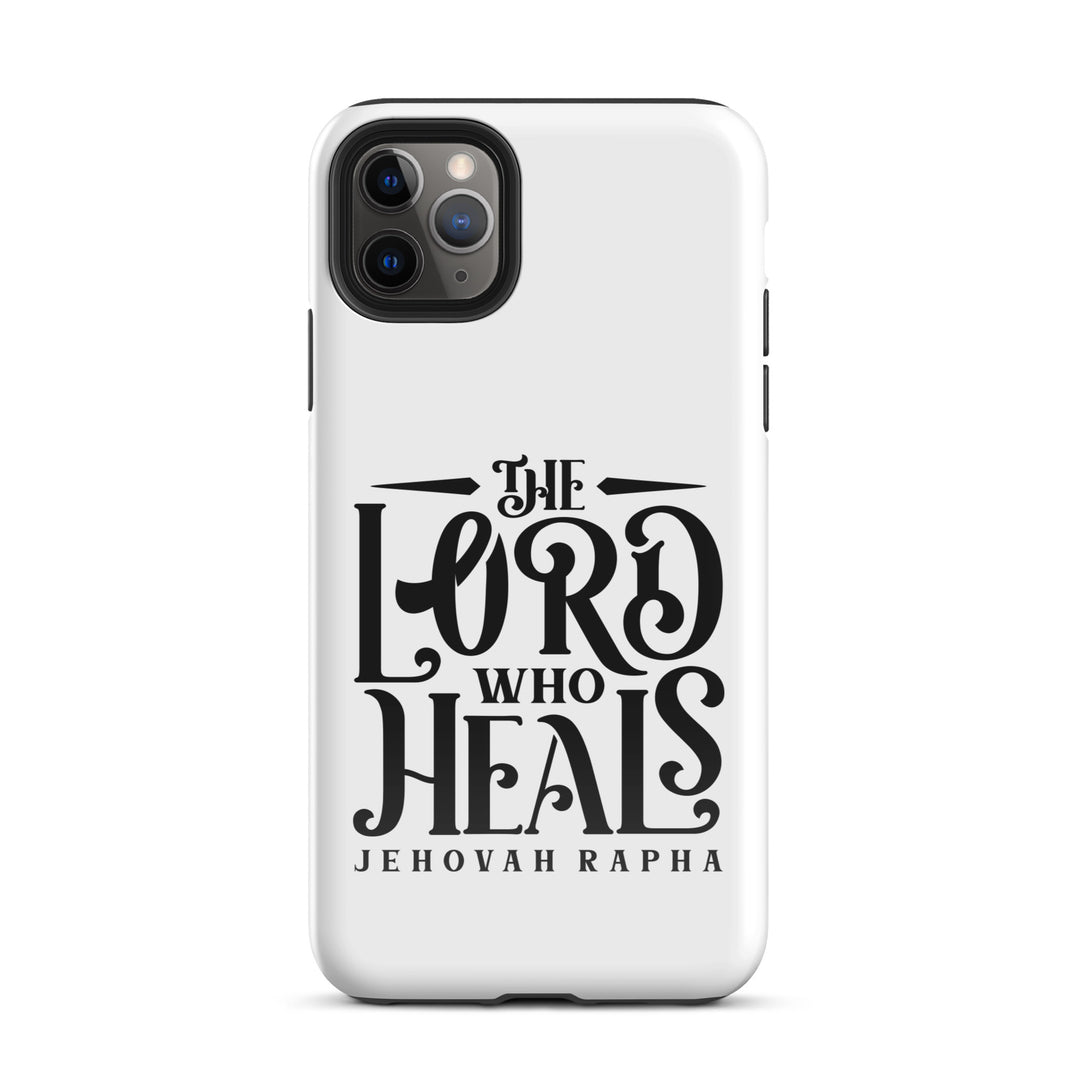 Christian Phone Case The Lord Who Heals for iPhone® iPhone® Phone Cases Glossy iPhone 11 Pro Max 