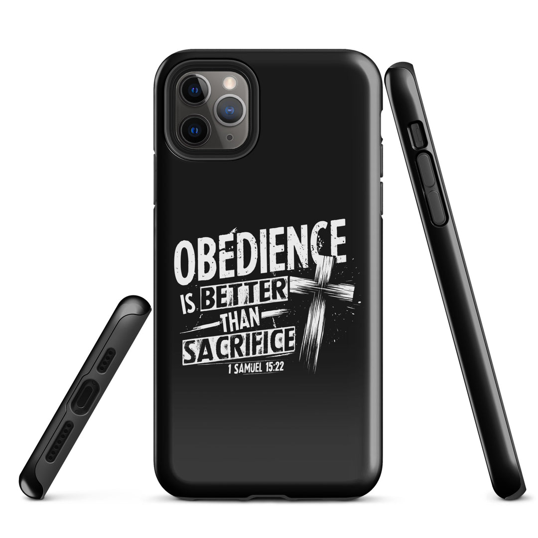 Christian Phone Case Obedience Is Better for iPhone® iPhone® Phone Cases   