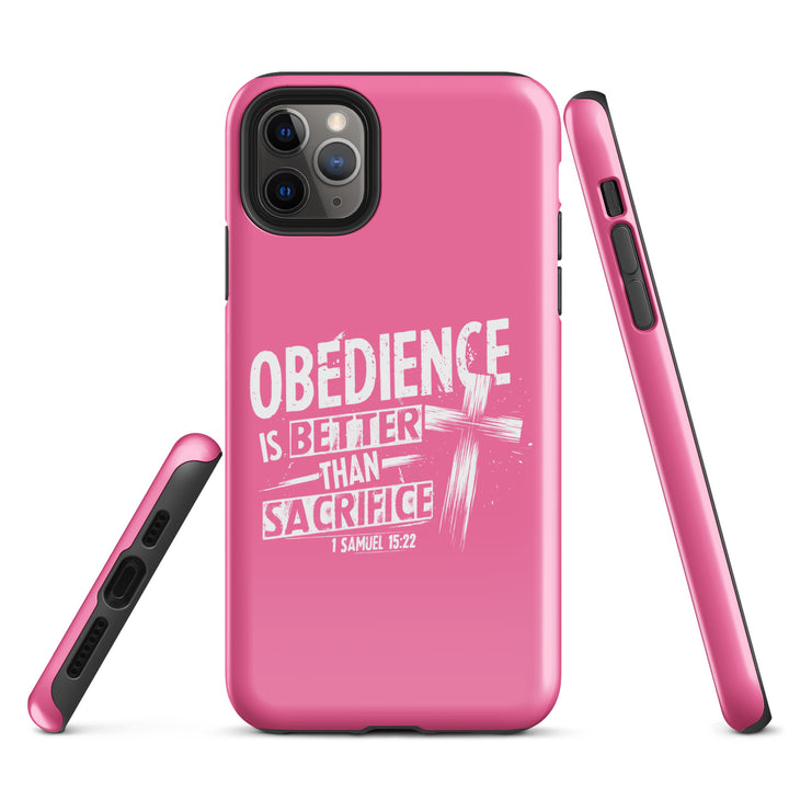 Christian Phone Case Obedience IS Better for iPhone® iPhone® Phone Cases   