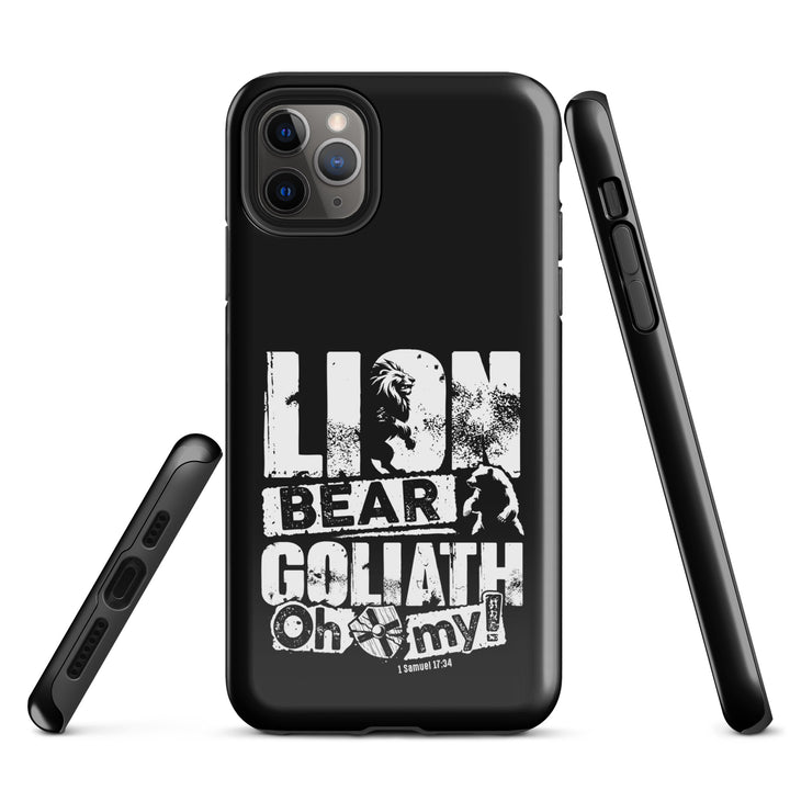 Christian Phone Case Lion Bear Goliath for iPhone® iPhone® Phone Cases   