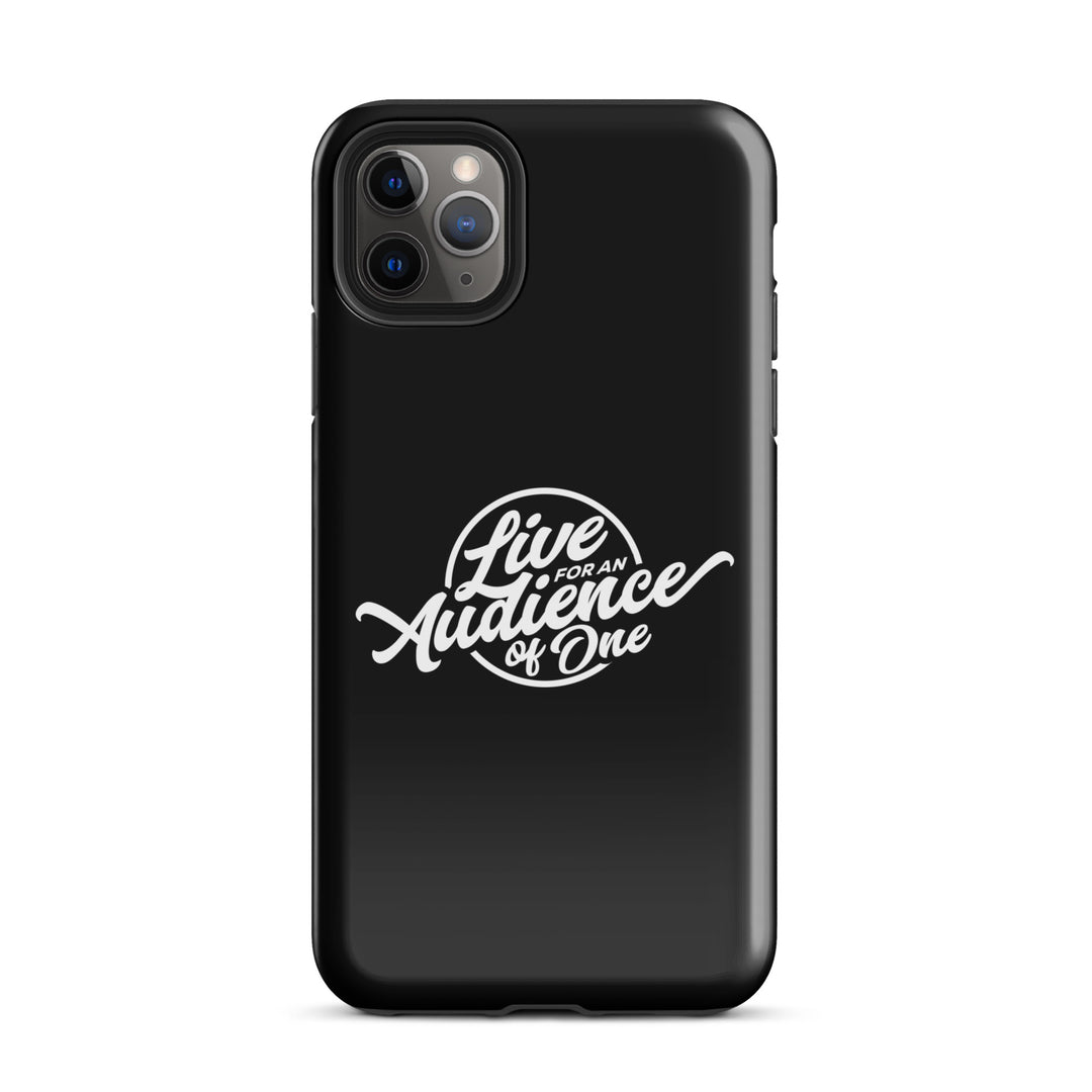 Christian Phone Case Audience of One Black for iPhone® iPhone® Phone Cases Glossy iPhone 11 Pro Max 