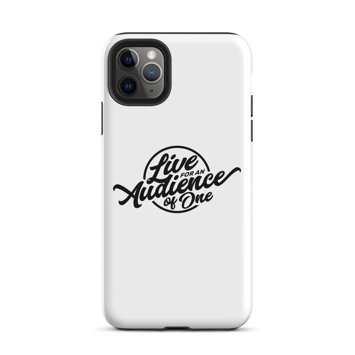 Christian Phone Case Audience of One White for iPhone® iPhone® Phone Cases Glossy iPhone 11 Pro Max 