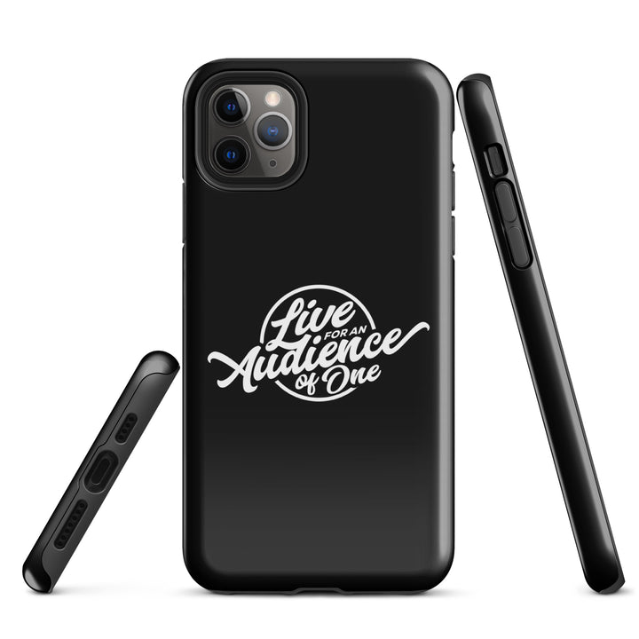 Christian Phone Case Audience of One Black for iPhone® iPhone® Phone Cases   