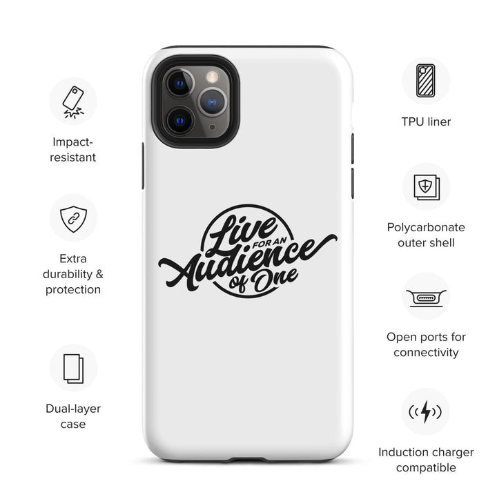 Christian Phone Case Audience of One White for iPhone® iPhone® Phone Cases   