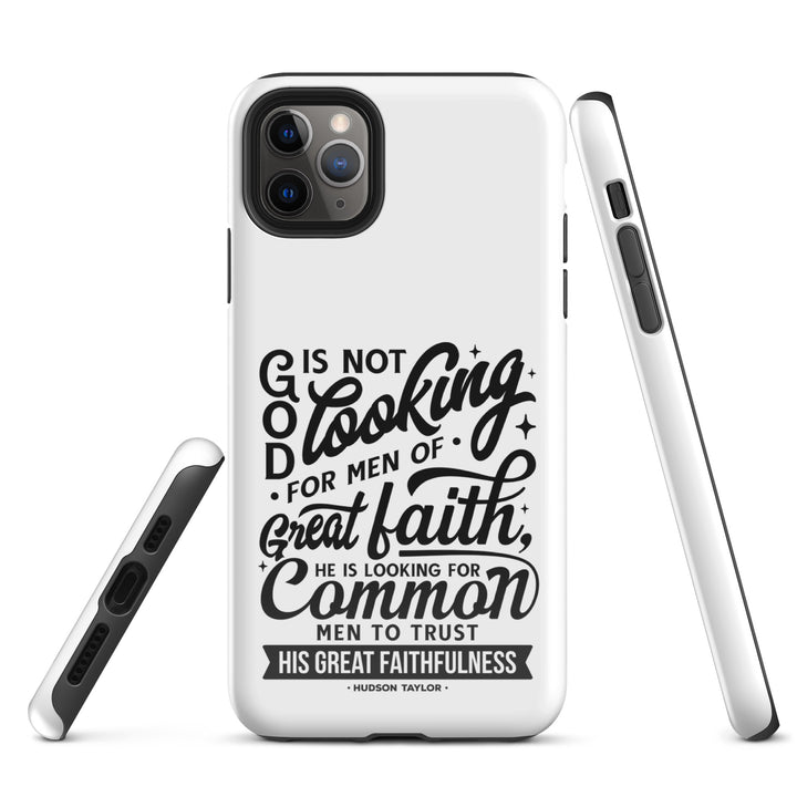 Christian Phone Case Common Men White for iPhone® iPhone® Phone Cases   