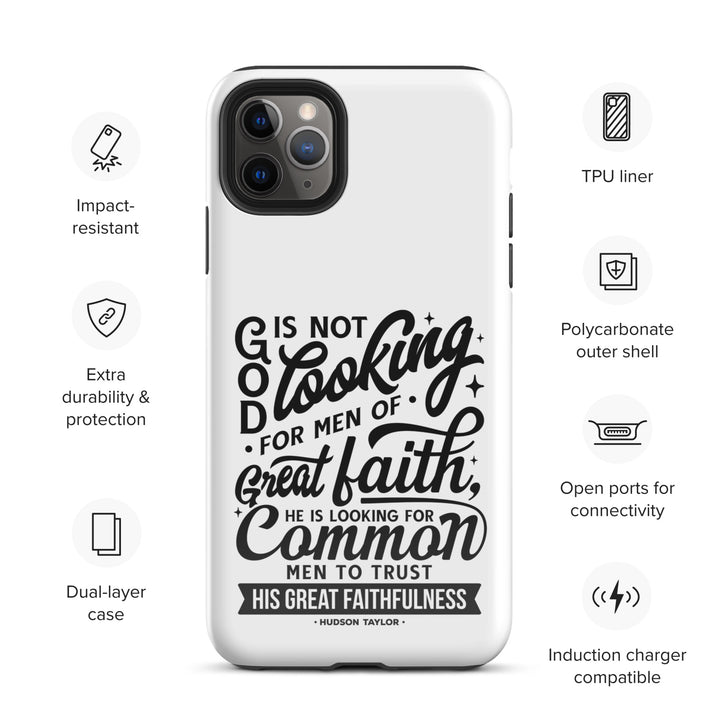 Christian Phone Case Common Men White for iPhone® iPhone® Phone Cases   