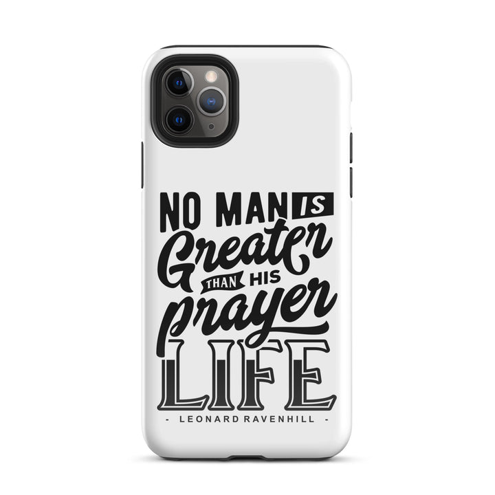 Christian Phone Case Prayer Life White for iPhone® iPhone® Phone Cases Glossy iPhone 11 Pro Max 