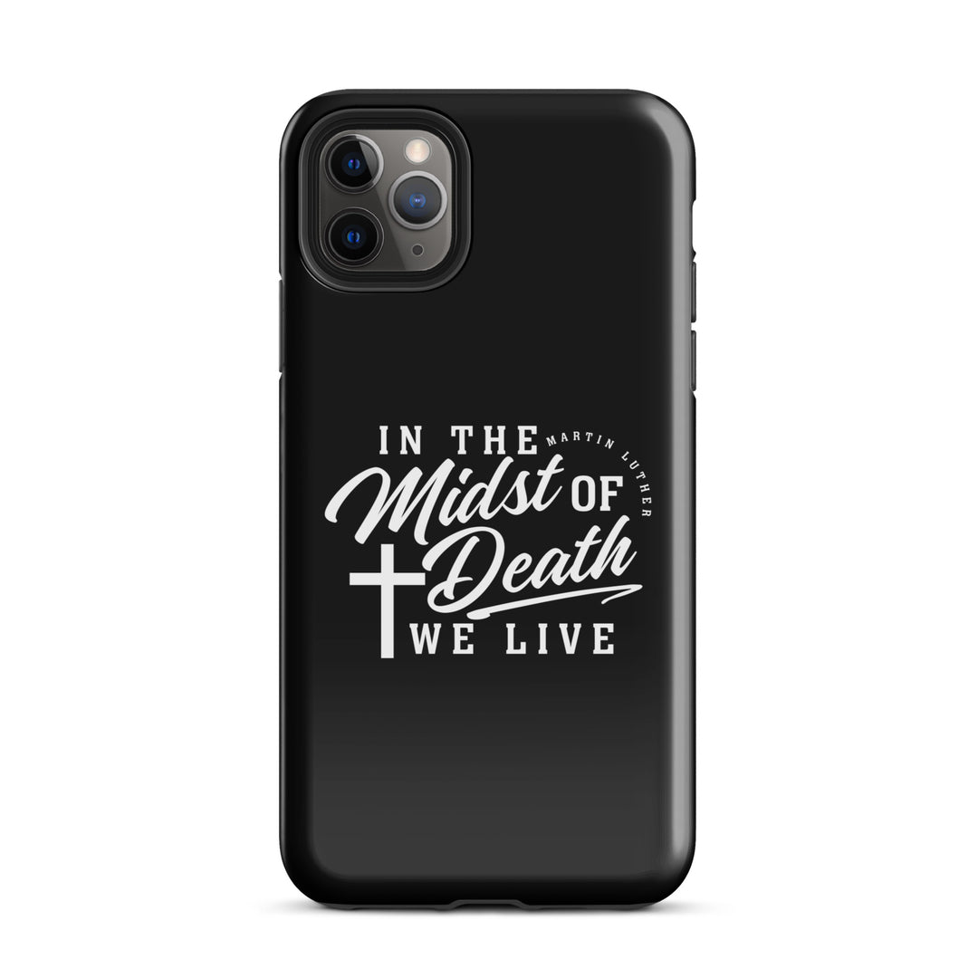 Christian Phone Case Midst of Death Black for iPhone® iPhone® Phone Cases Glossy iPhone 11 Pro Max 