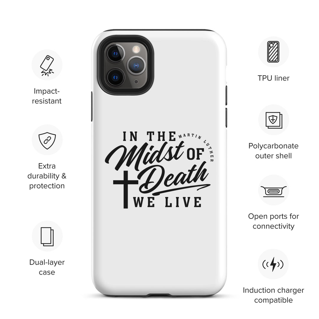 Christian Phone Case Midst of Death White for iPhone® iPhone® Phone Cases   