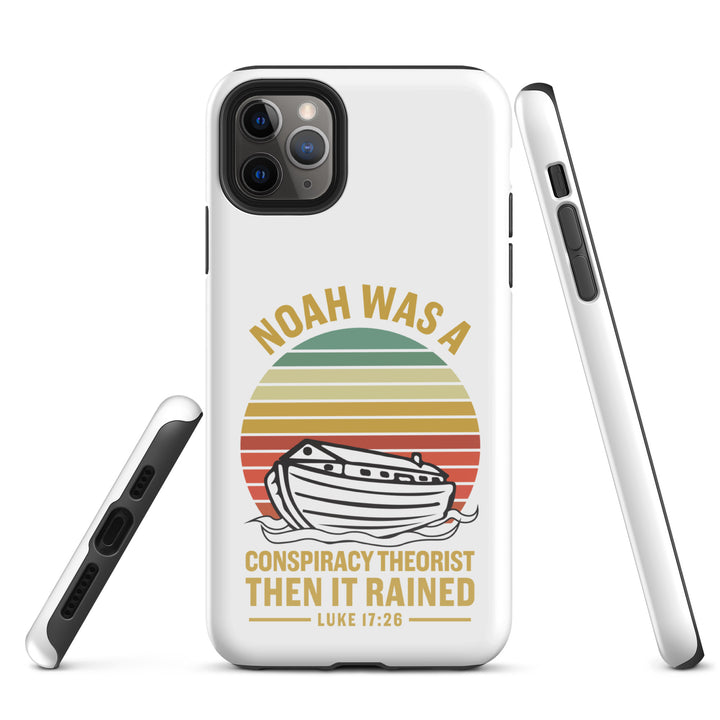 Christian Phone Case Noah Conspiracy White for iPhone® iPhone® Phone Cases   