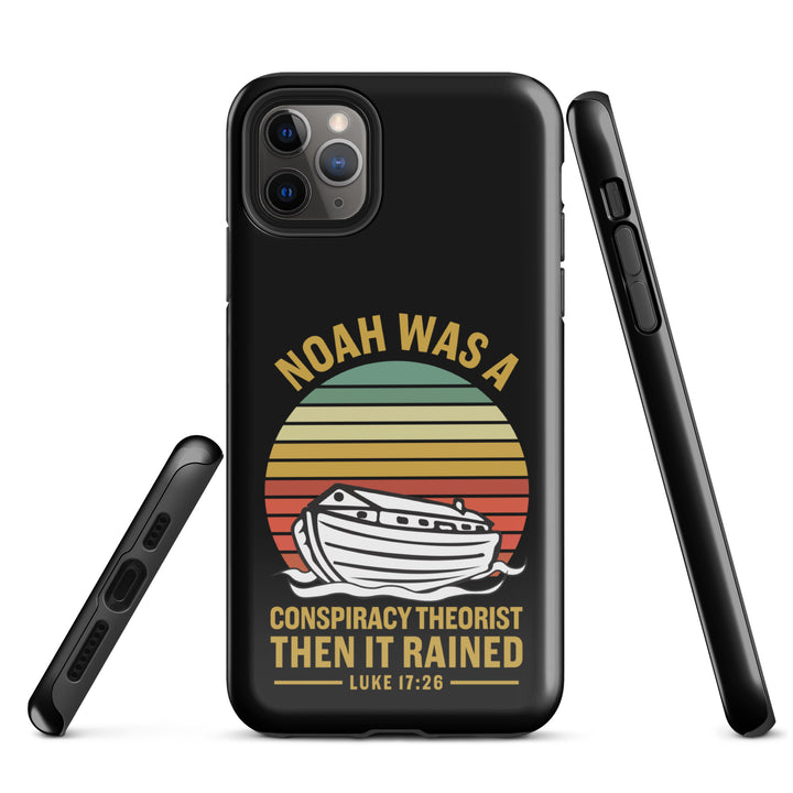 Christian Phone Case Noah Conspiracy Black for iPhone® iPhone® Phone Cases   