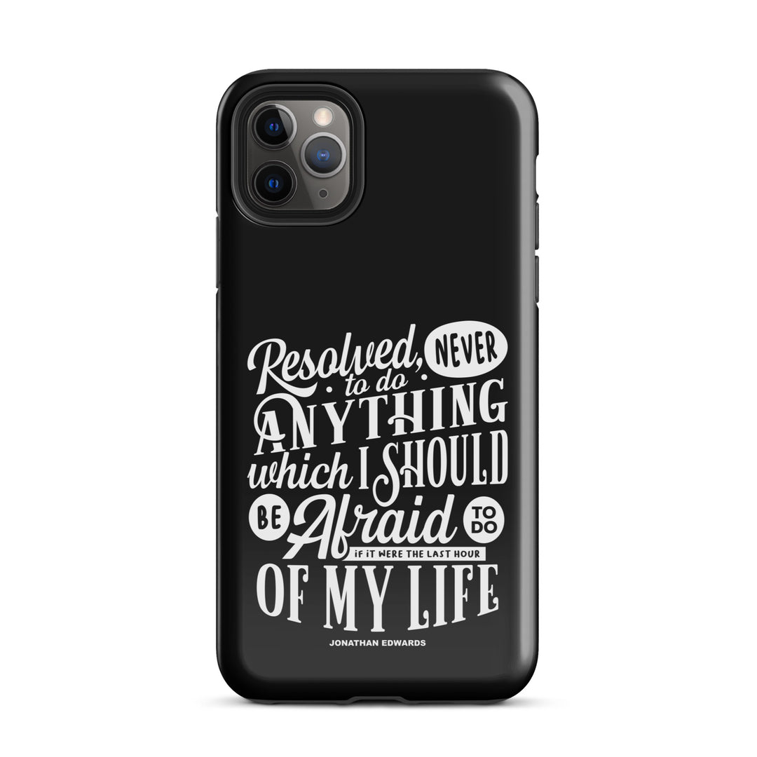 Christian Phone Case Last Hour Black for iPhone® iPhone® Phone Cases Glossy iPhone 11 Pro Max 