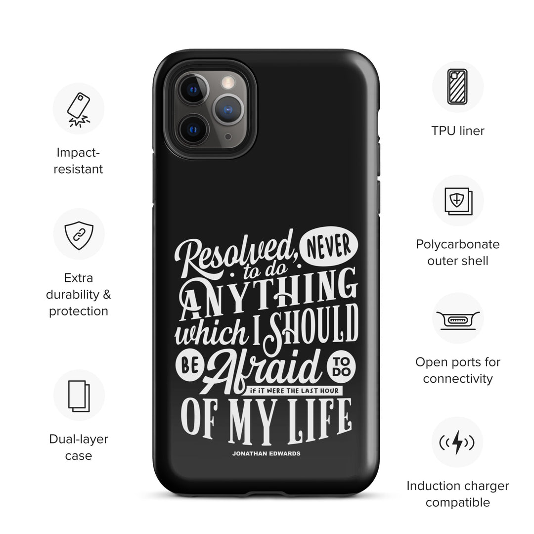 Christian Phone Case Last Hour Black for iPhone® iPhone® Phone Cases   