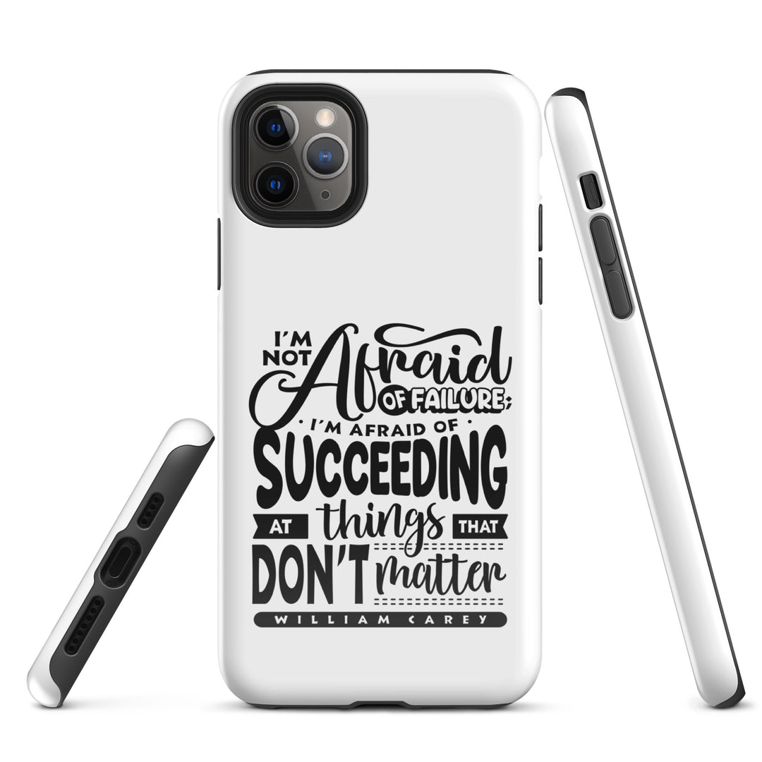 Christian Phone Case Things That Matter White for iPhone® iPhone® Phone Cases   