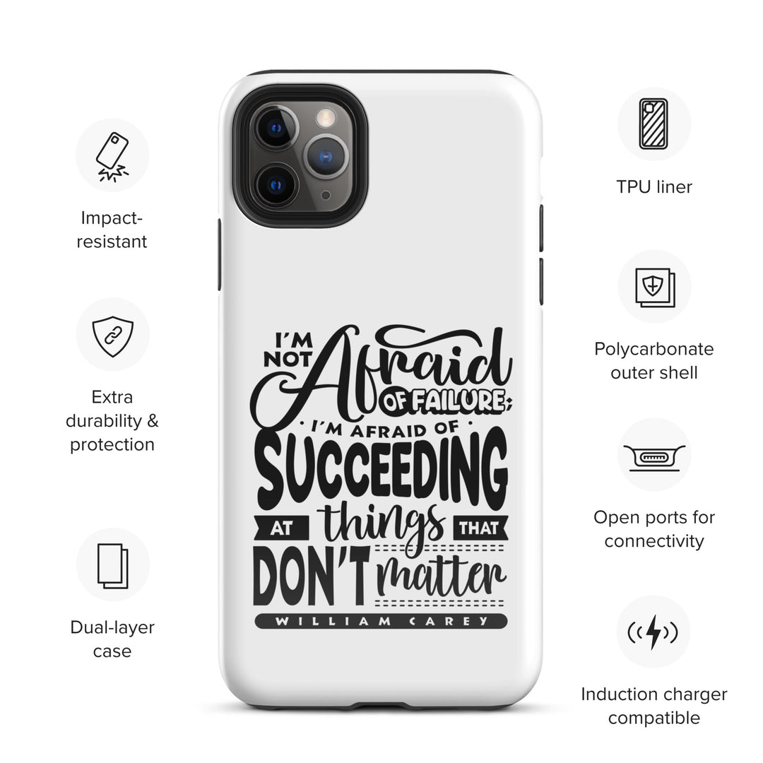 Christian Phone Case Things That Matter White for iPhone® iPhone® Phone Cases   