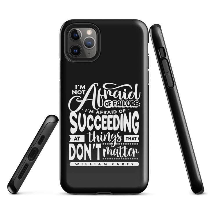 Christian Phone Case Things That Matter Black for iPhone® iPhone® Phone Cases   