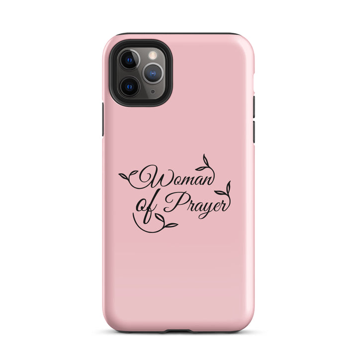 Christian Phone Case Woman of Prayer Pink for iPhone® iPhone® Phone Cases Glossy iPhone 11 Pro Max 