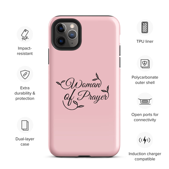 Christian Phone Case Woman of Prayer Pink for iPhone® iPhone® Phone Cases   