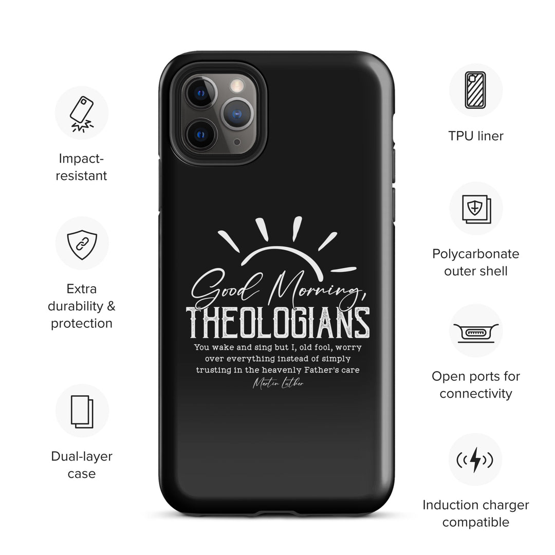 Christian Phone Case Luther's Theologians Black for iPhone® iPhone® Phone Cases   