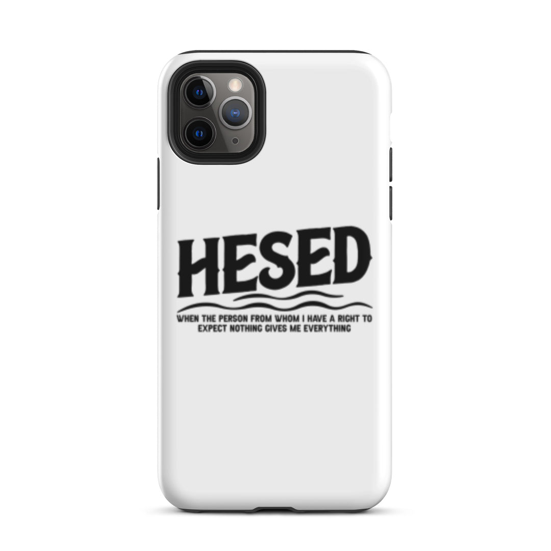 Christian Phone CaseHesed Everything White for iPhone® iPhone® Phone Cases Glossy iPhone 11 Pro Max 