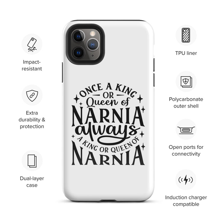 Christian Phone Case King or Queen Narnia White for iPhone® iPhone® Phone Cases   