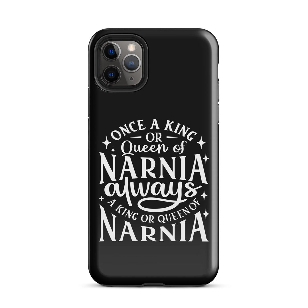 Christian Phone Case King or Queen Narnia Black for iPhone® iPhone® Phone Cases Glossy iPhone 11 Pro Max 