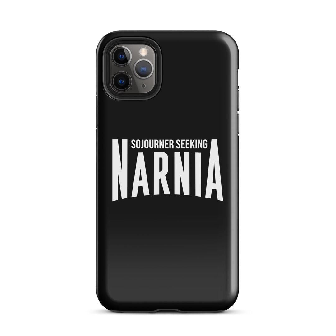 Christian Phone Case Sojourner Seeking Narnia Black for iPhone® iPhone® Phone Cases Glossy iPhone 11 Pro Max 