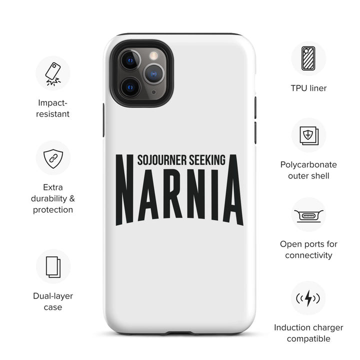 Christian Phone Case Sojourner Seeking Narnia White for iPhone® iPhone® Phone Cases   