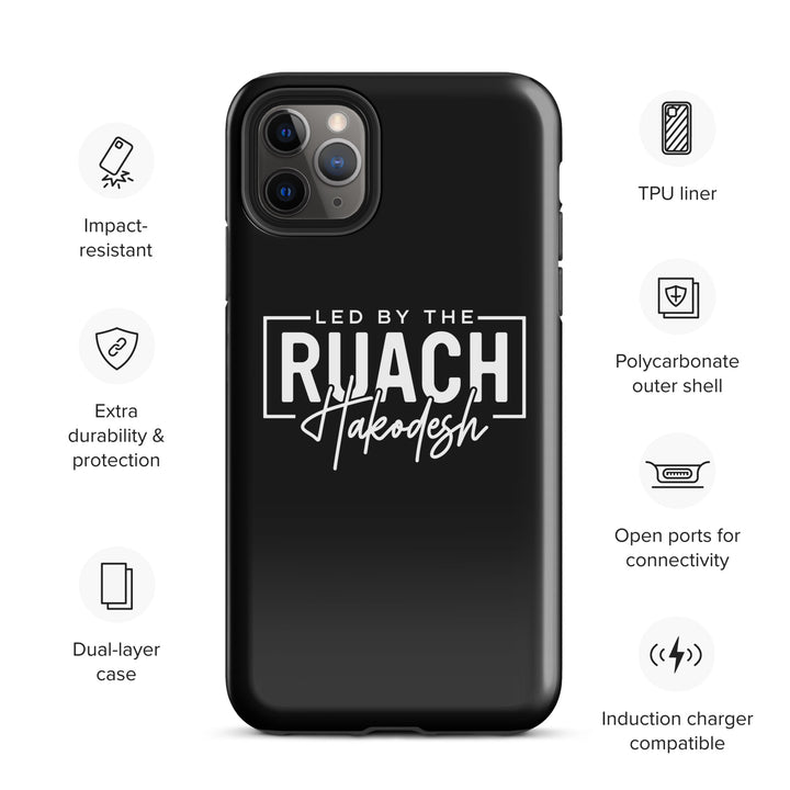 Christian Phone Case Led By Ruach Hakodesh Black for iPhone® iPhone® Phone Cases   