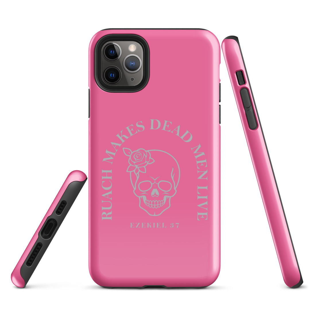 Christian Phone Case Ruach Makes Dead Men Live Pink for iPhone® iPhone® Phone Cases   