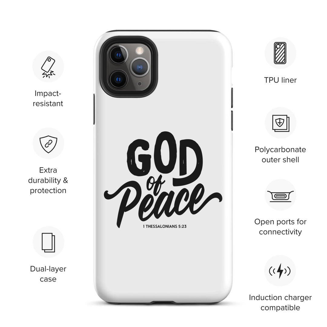 Christian Phone Case God of Peace White for iPhone® iPhone® Phone Cases   