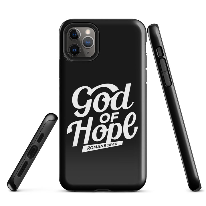 Christian Phone Case God of Hope Black for iPhone® iPhone® Phone Cases   