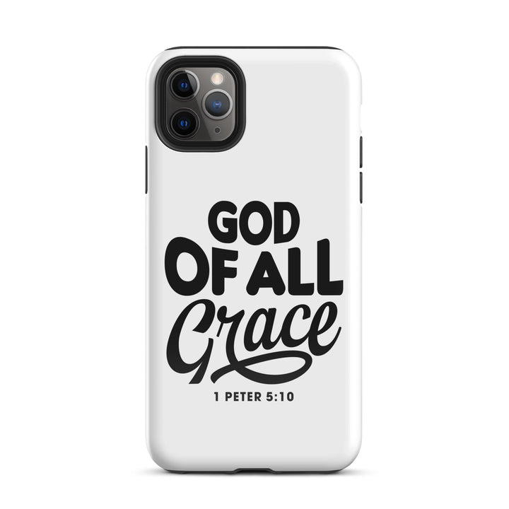 Christian Phone Case God of All Grace White for iPhone® iPhone® Phone Cases Glossy iPhone 11 Pro Max 