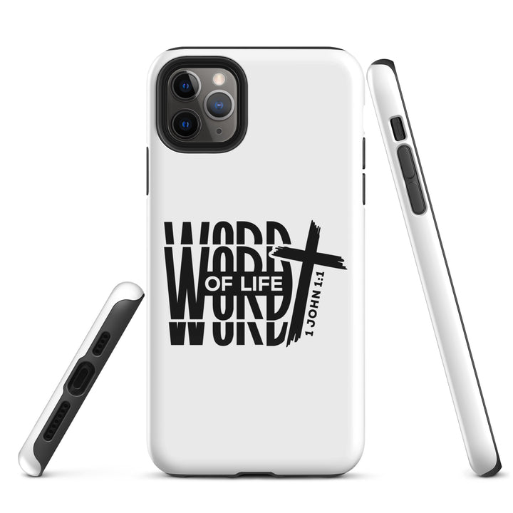 Christian Phone Case Word of Life White for iPhone® iPhone® Phone Cases   