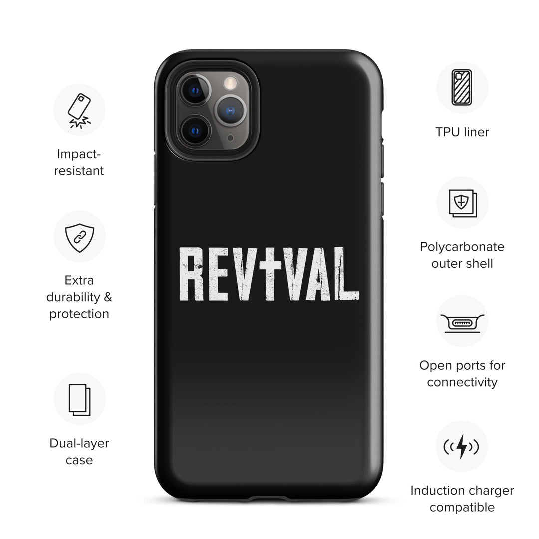 Christian Phone Case Revival Black for iPhone® iPhone® Phone Cases   