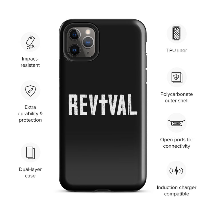 Christian Phone Case Revival Black for iPhone® iPhone® Phone Cases   