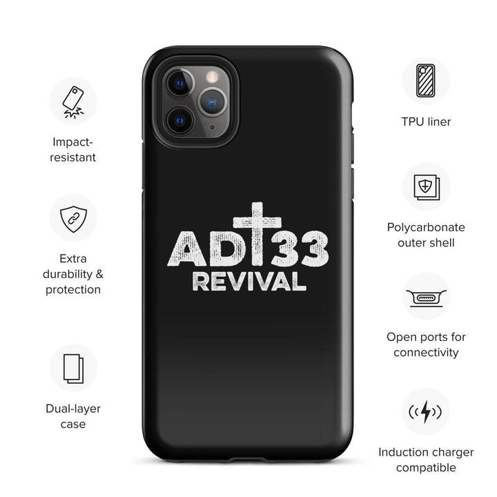 Christian Phone Case AD 33 Revival Black for iPhone® iPhone® Phone Cases   