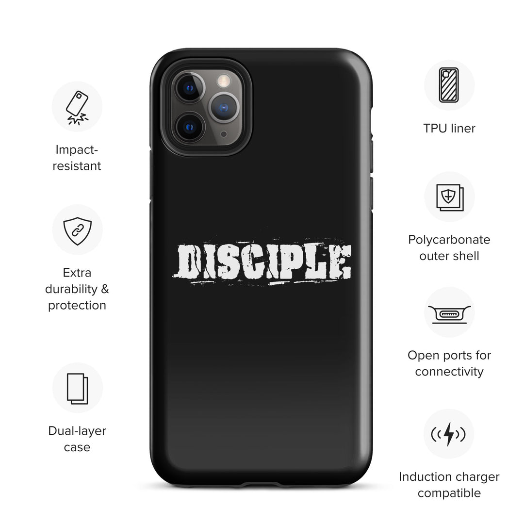 Christian Phone Case Disciple Black for iPhone® iPhone® Phone Cases   