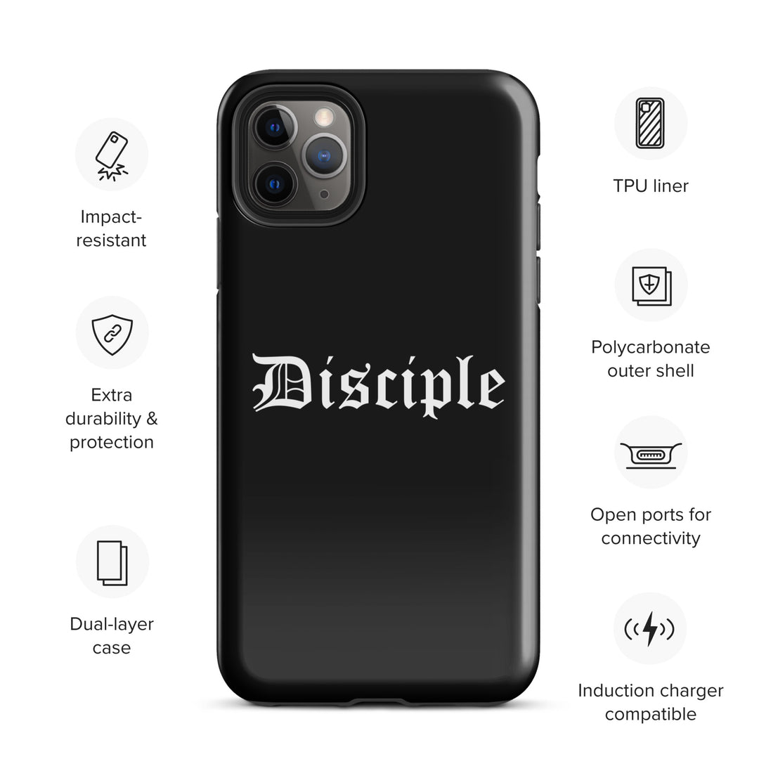 Christian Phone Case Disciple Black for iPhone® iPhone® Phone Cases   