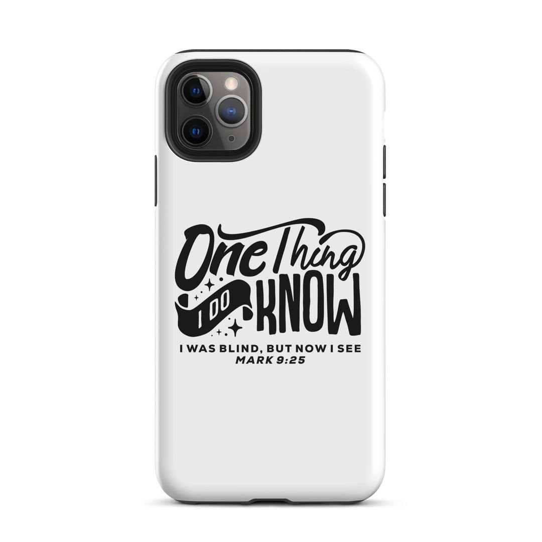 Christian Phone Case Now I See White for iPhone® iPhone® Phone Cases Glossy iPhone 11 Pro Max 