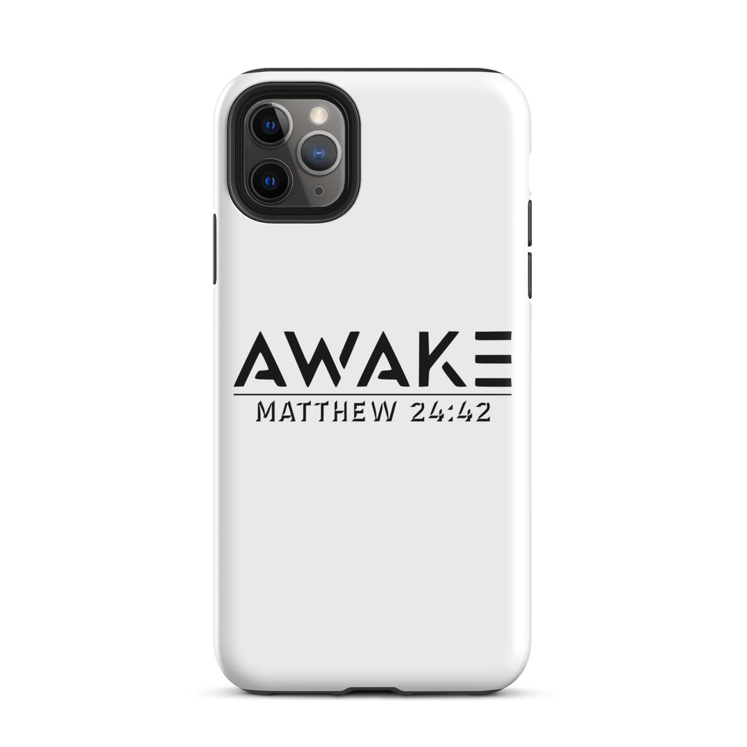 Christian Phone Case Awake White for iPhone® iPhone® Phone Cases Glossy iPhone 11 Pro Max 